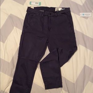 Cosmic Blue Love Callie Cuffed Skinny Pant in Navy